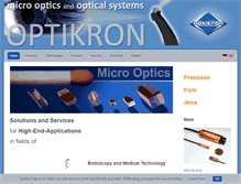 Tablet Screenshot of optikron.de